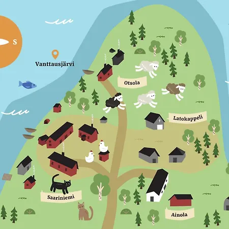 Villa Lakefront Ainola, 55 Km From