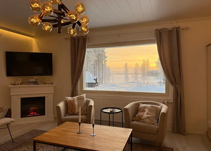 Villa Lakefront Ainola, 55 Km From Rovaniemi